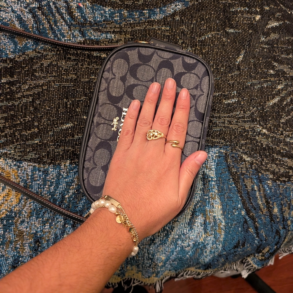 Coach Mini Jamie Denim Style Camera Bag - Picture 11 of 13